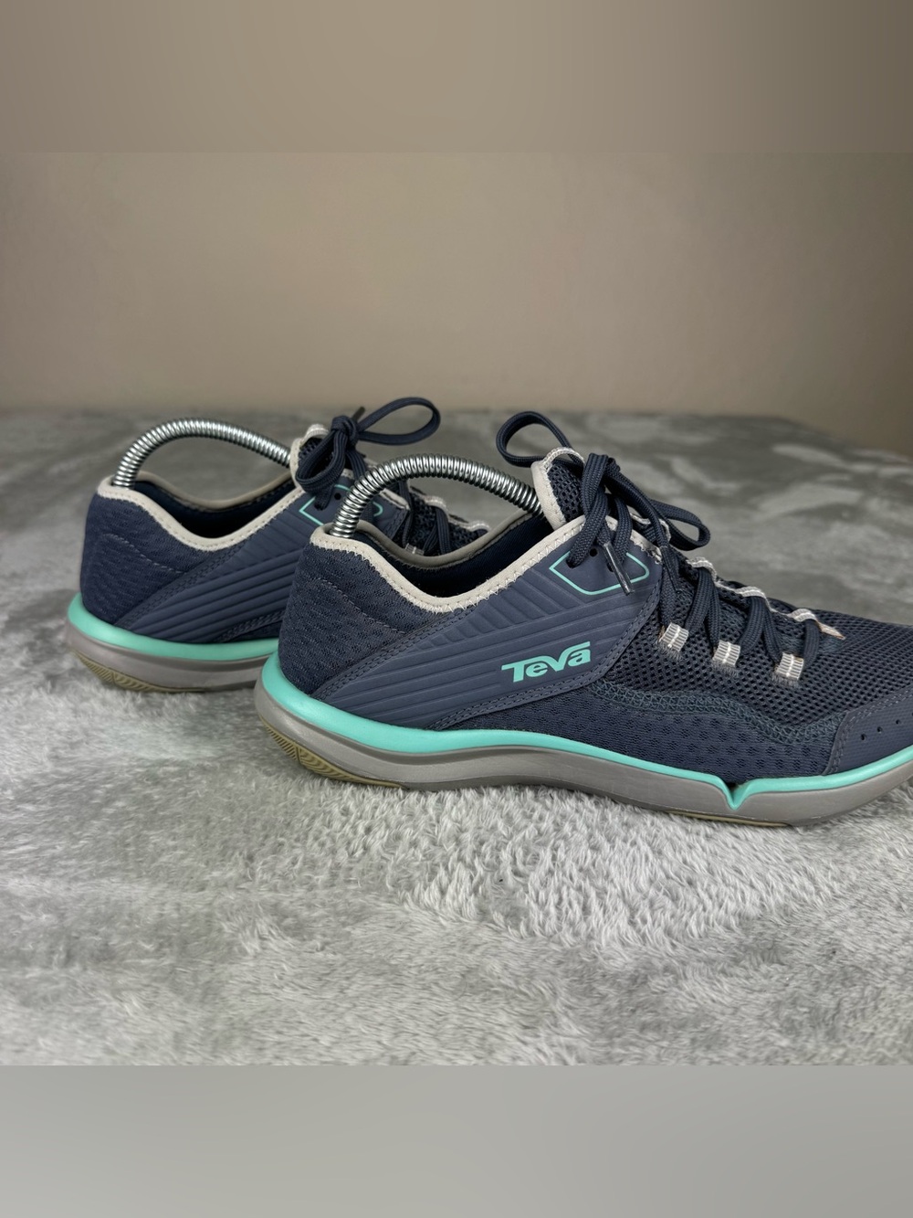 TEVA Women's Refugio Outdoor Mesh Sneakers in Blue - Size 9 - Picture 9 of 14